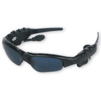  Óculos  MP3 Player Preto 