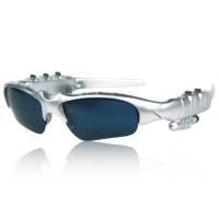  Óculos  MP3 Player  -  Prata