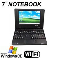 Notebook7 WIFI Windows CE6.0 Preto (FRETE GRÁTIS)