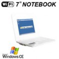 Notebook7 Laptop Wi-fi Windows CE 6.0 Branco (FRETE GRÁTIS)